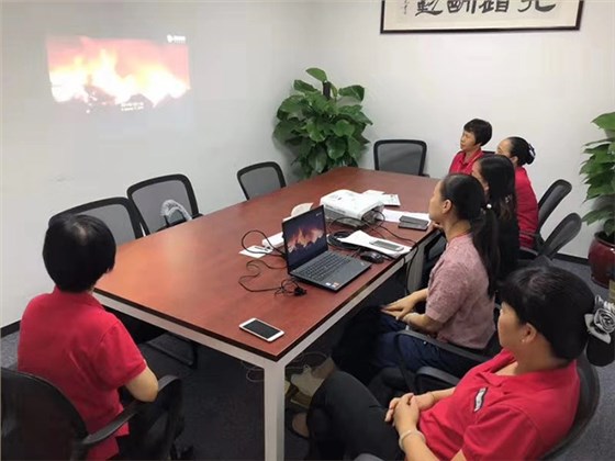 天強保潔-保潔主管開會